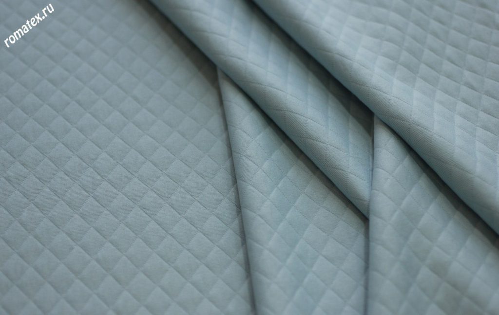 трикотаж стежка ромб цвет голубой трикотаж стежка ромб цвет голубой